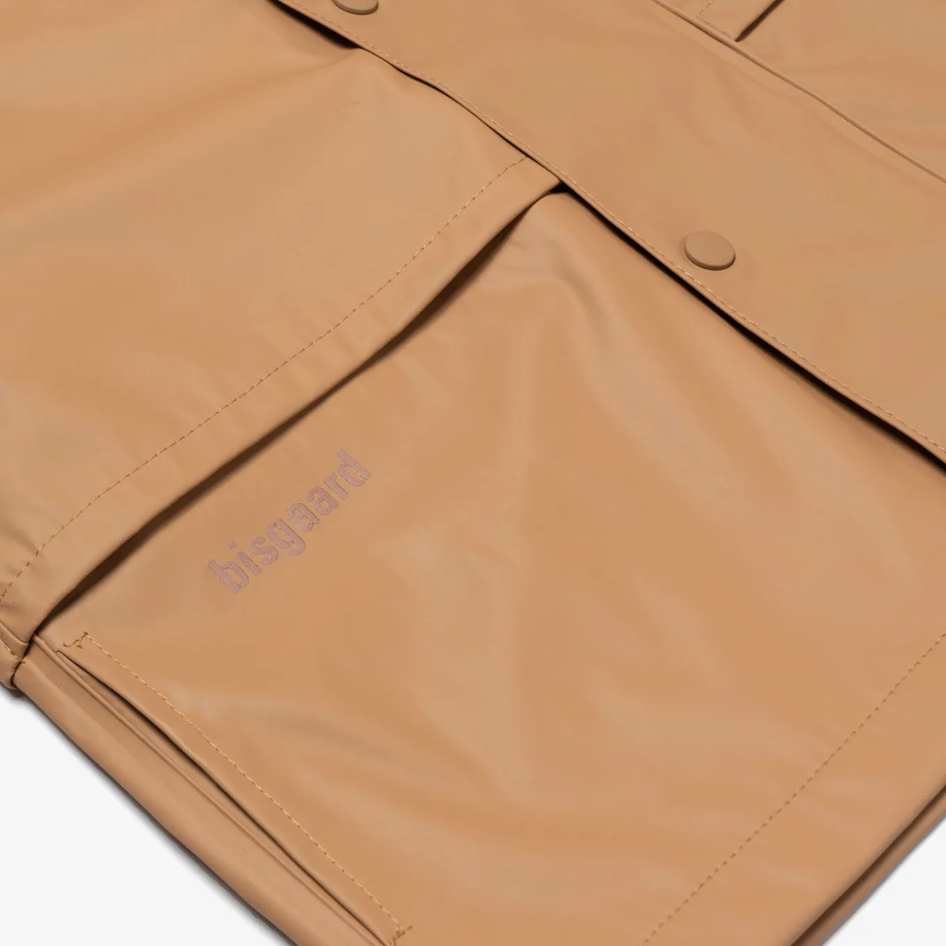 aarhus rain jacket caramel
