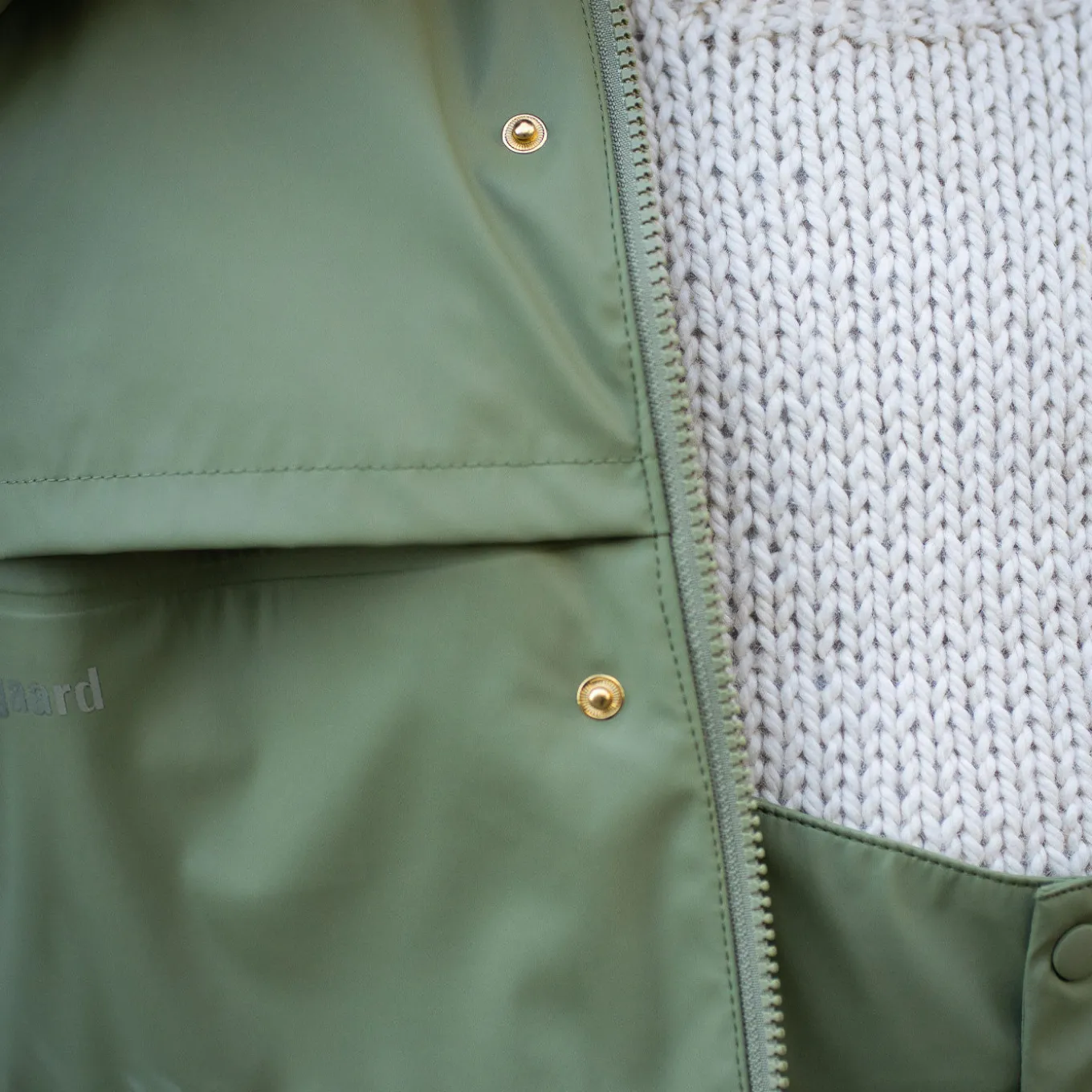 aarhus rain jacket wool palma