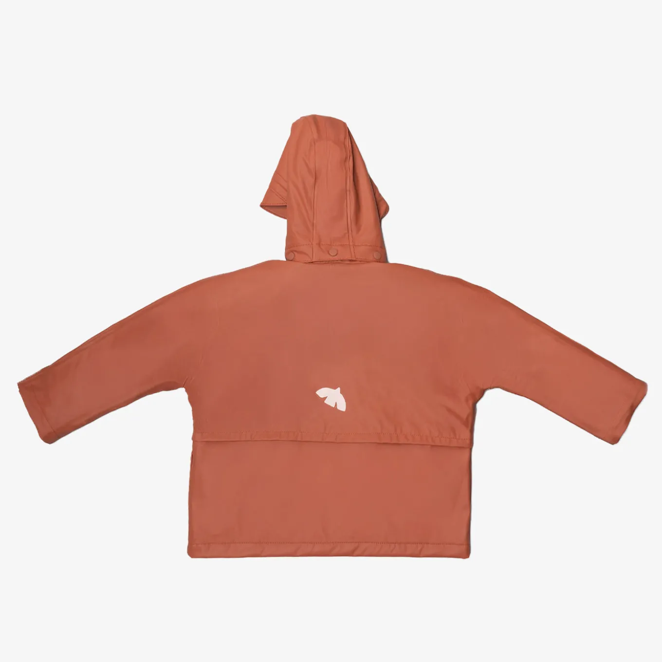 aarhus rain jacket wool rose hip