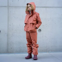 aarhus rain pants wool rose hip