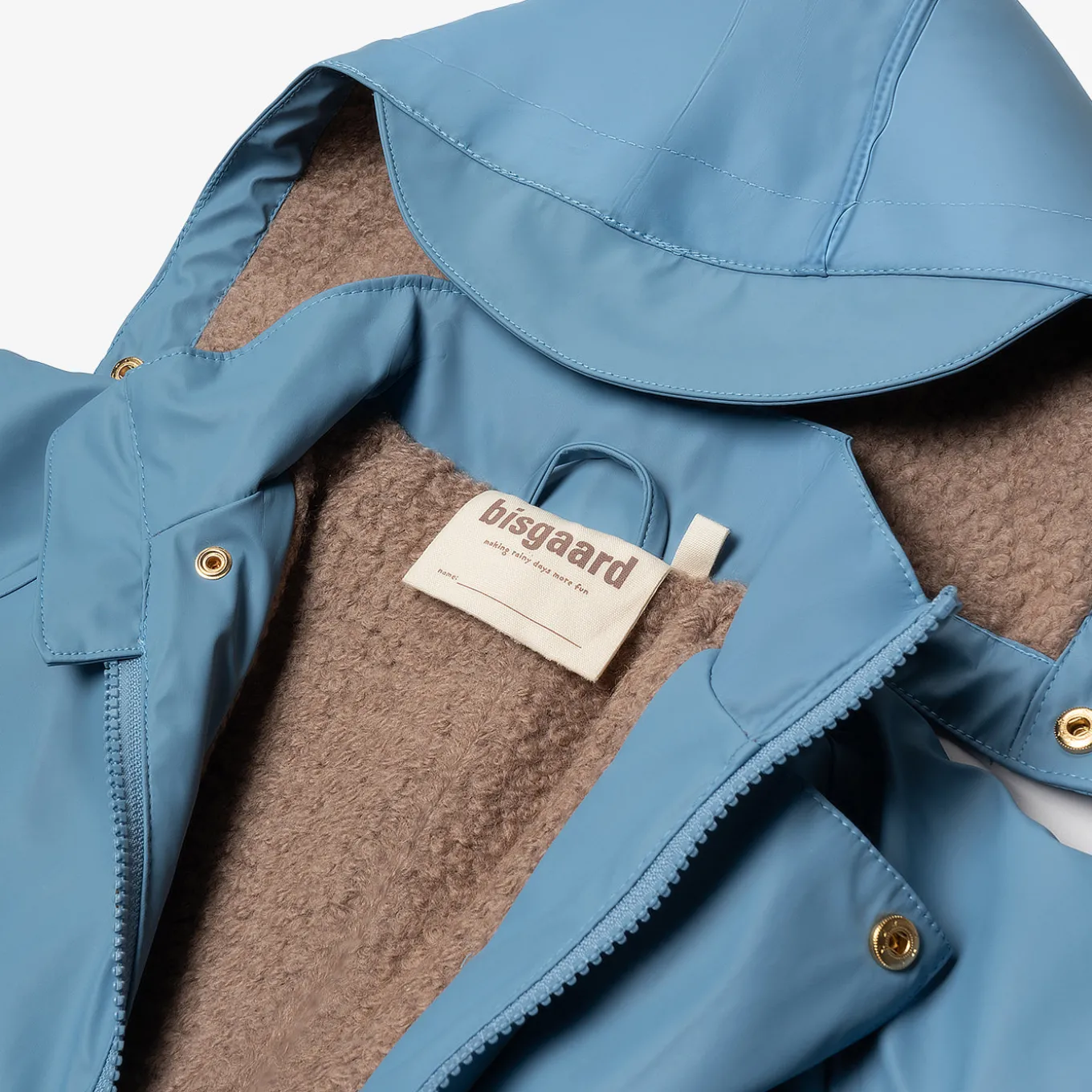 aarhus rain suit wool pigeon blue