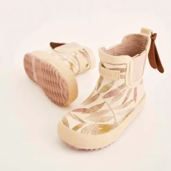 baby rubber beige leaves
