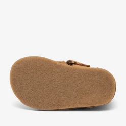 barefoot beannie cognac