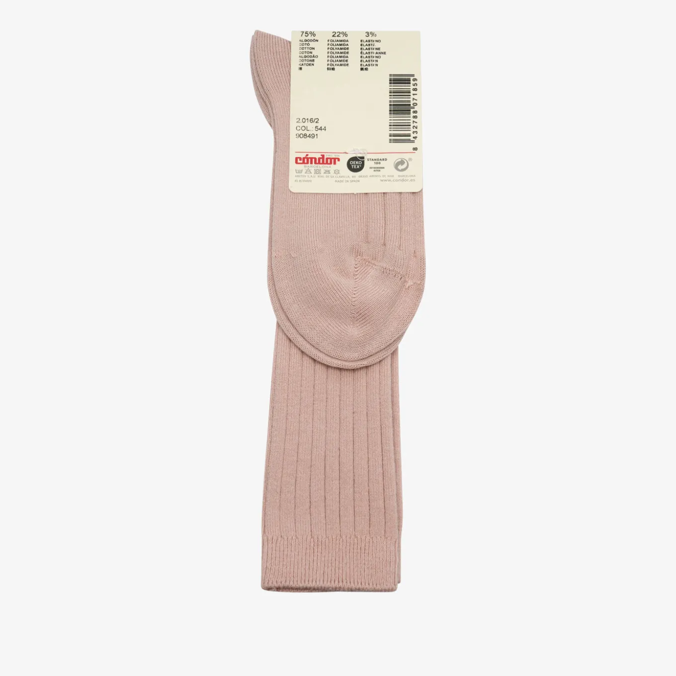 rib knæstrømper
