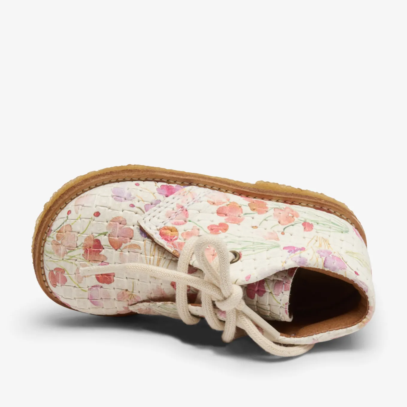 tue l flower print white